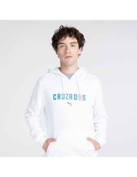 Hoodie Fanwear Blanco UC 2026