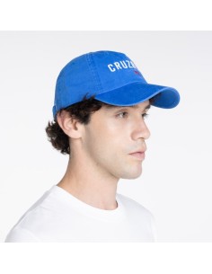 Jockey Curvo Azul Cruzados 2026 2