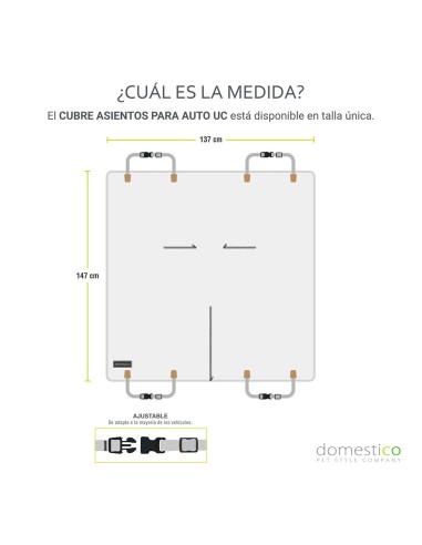 Cubre Asientos para Auto UC