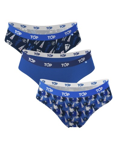 Calzón Bikini Algodón Pack 3 Universidad Católica