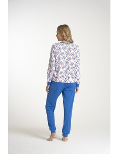 Pijama Top Algodón Invierno Mujer Universidad Católica 2
