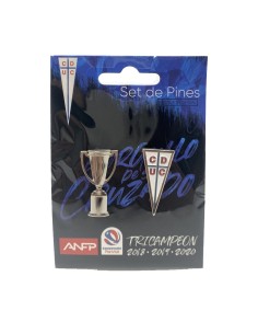 Set 2 Pins Copa Plan Vital Universidad Catolica