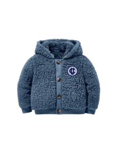Polerón Sherpa Azul