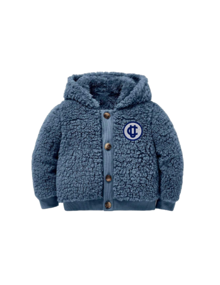 Polerón Sherpa Azul