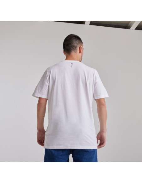 Polera Algodón PUMA White-Navy 2025