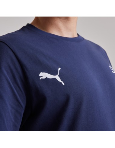 Polera Adulto de Algodón Azul Puma 2025