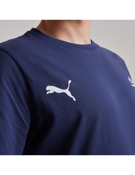 Polera Adulto de Algodón Azul Puma 2025 Polera Adulto de Algodón Azul Puma 2025