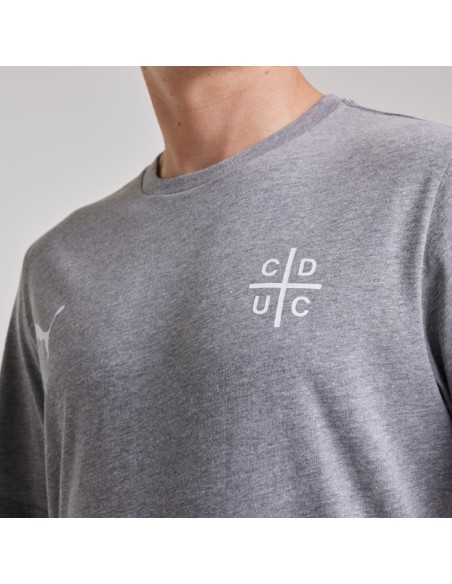 Polera Adulto de Algodón Gris 2025