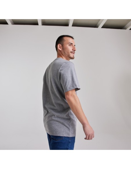 Polera Adulto de Algodón Gris 2025
