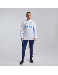 Polerón 1/4 Cierre Blanco Puma 2025