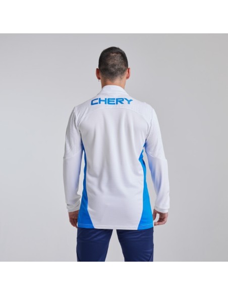 Polerón 1/4 Cierre Blanco Puma 2025