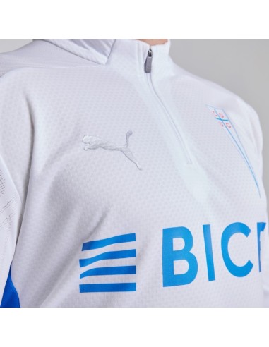 Polerón 1/4 Cierre Blanco Puma 2025