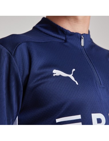 Polerón 1/4 Cierre Azul Puma 2025