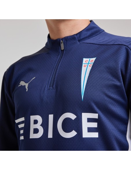 Polerón 1/4 Cierre Azul Puma 2025