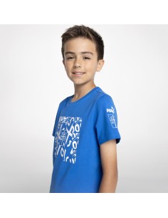 Polera Fanwear Azul Niño 2024 Puma 2