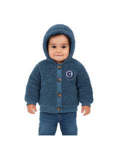 Polerón Sherpa Azul 2