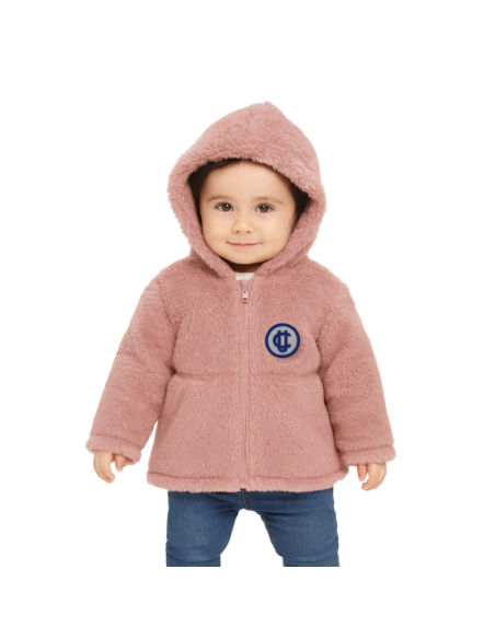 Polerón Sherpa Rosado