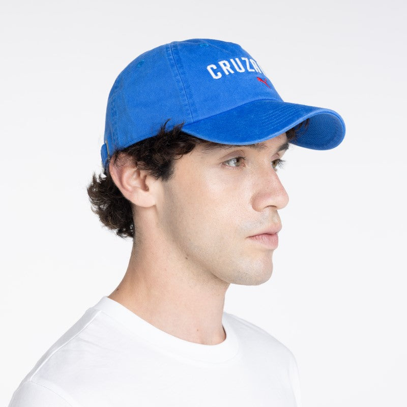 Jockey Curvo Azul Cruzados 2026