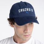 Jockey Curvo Azul Marino Cruzados 2026