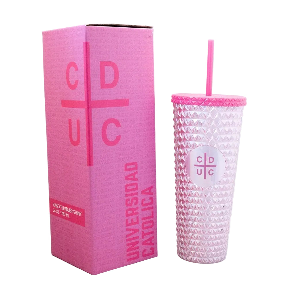 Vaso Tumbler Shiny Pink UC