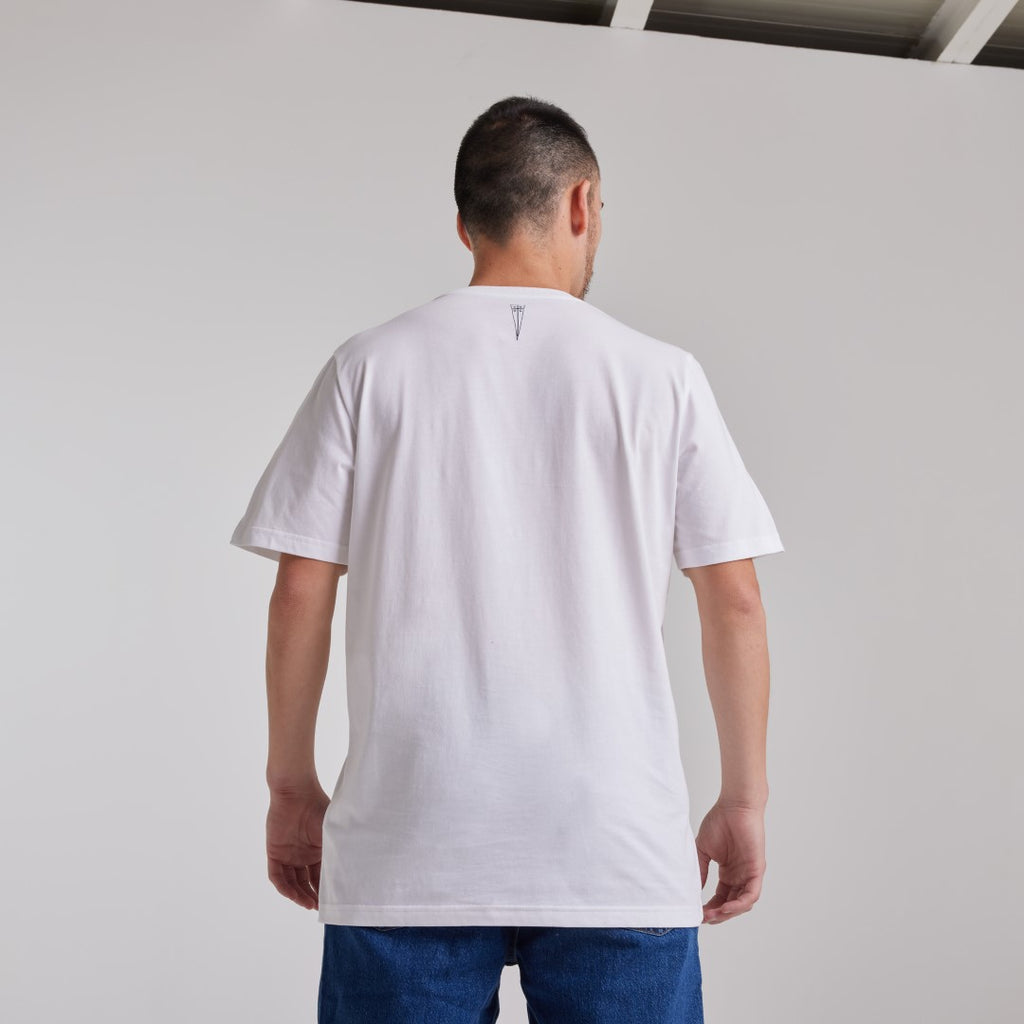 Polera de Algodón Blanca 2025