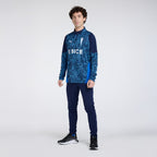 Polerón de entrenamiento Azul 1/4 Zip Top 2026
