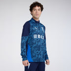 Polerón de entrenamiento Azul 1/4 Zip Top 2026