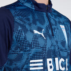 Polerón de entrenamiento Azul 1/4 Zip Top 2026