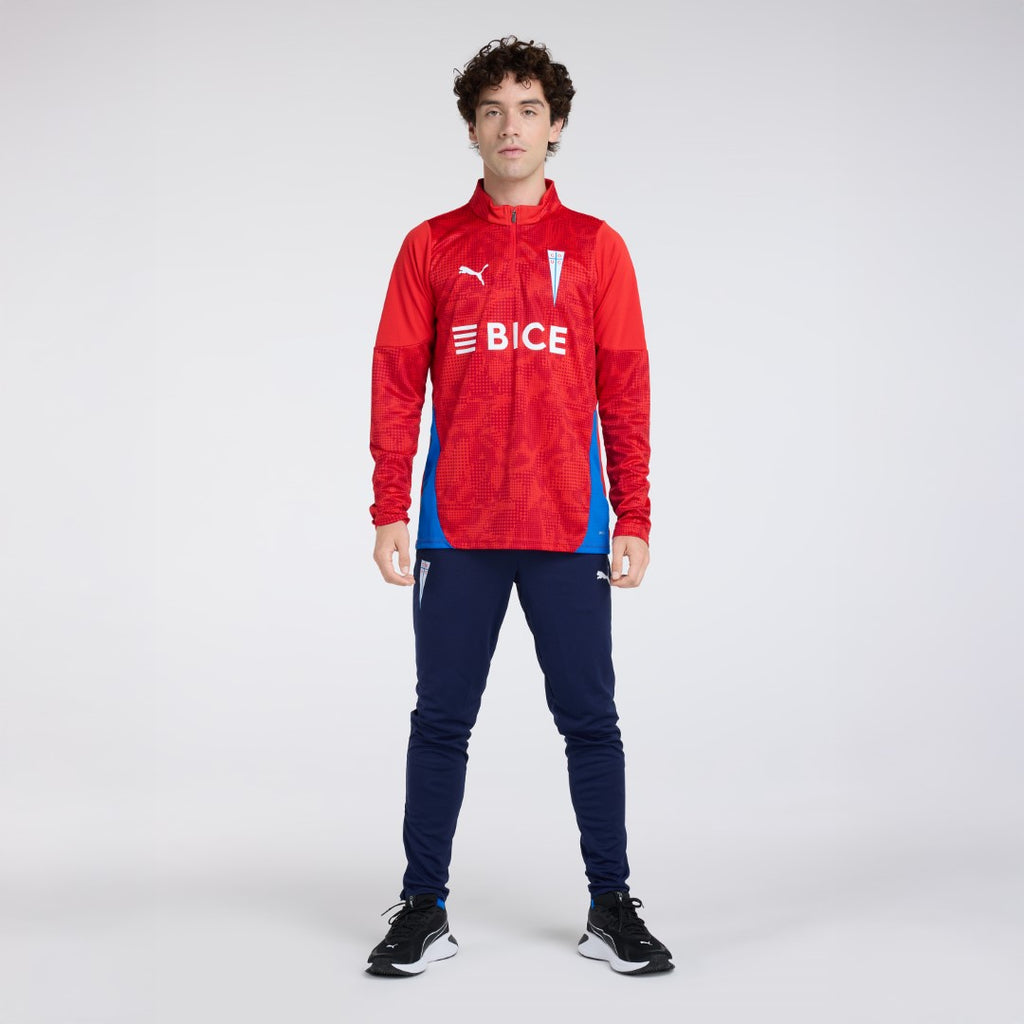 Polerón de entrenamiento Rojo 1/4 Zip Top 2026