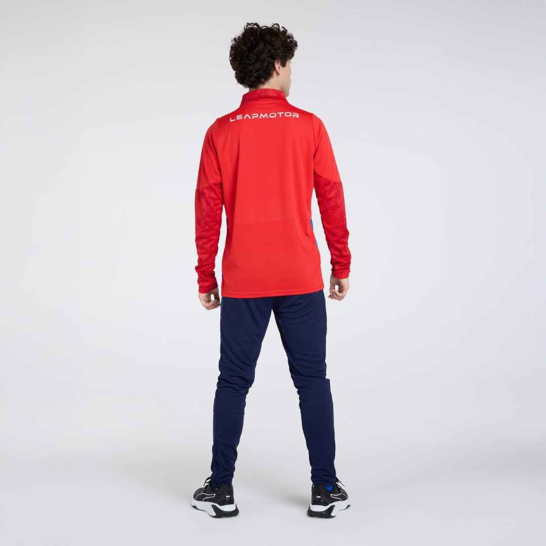 Polerón de entrenamiento Rojo 1/4 Zip Top 2026