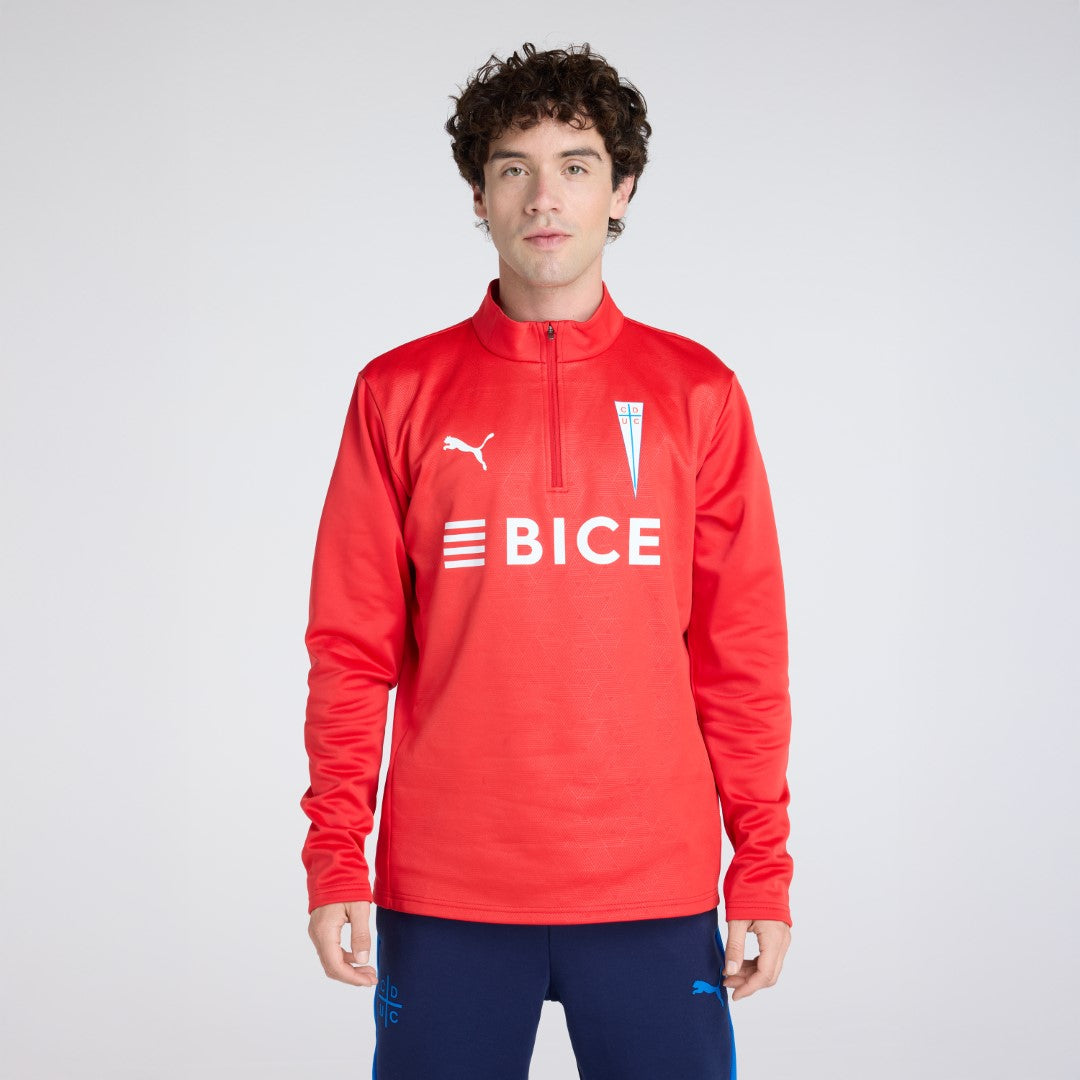 Polerón de Entrenamiento Rojo 2026