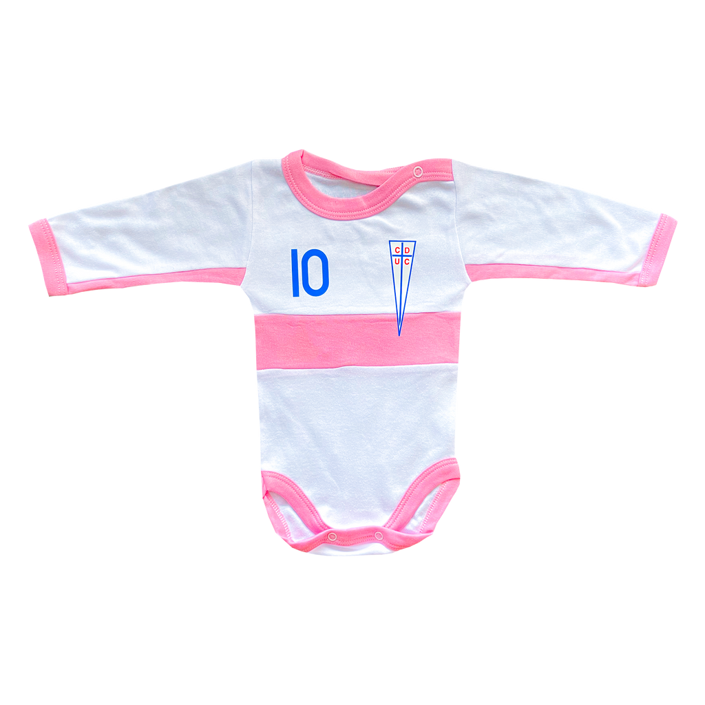Body Local Rosado Manga Larga