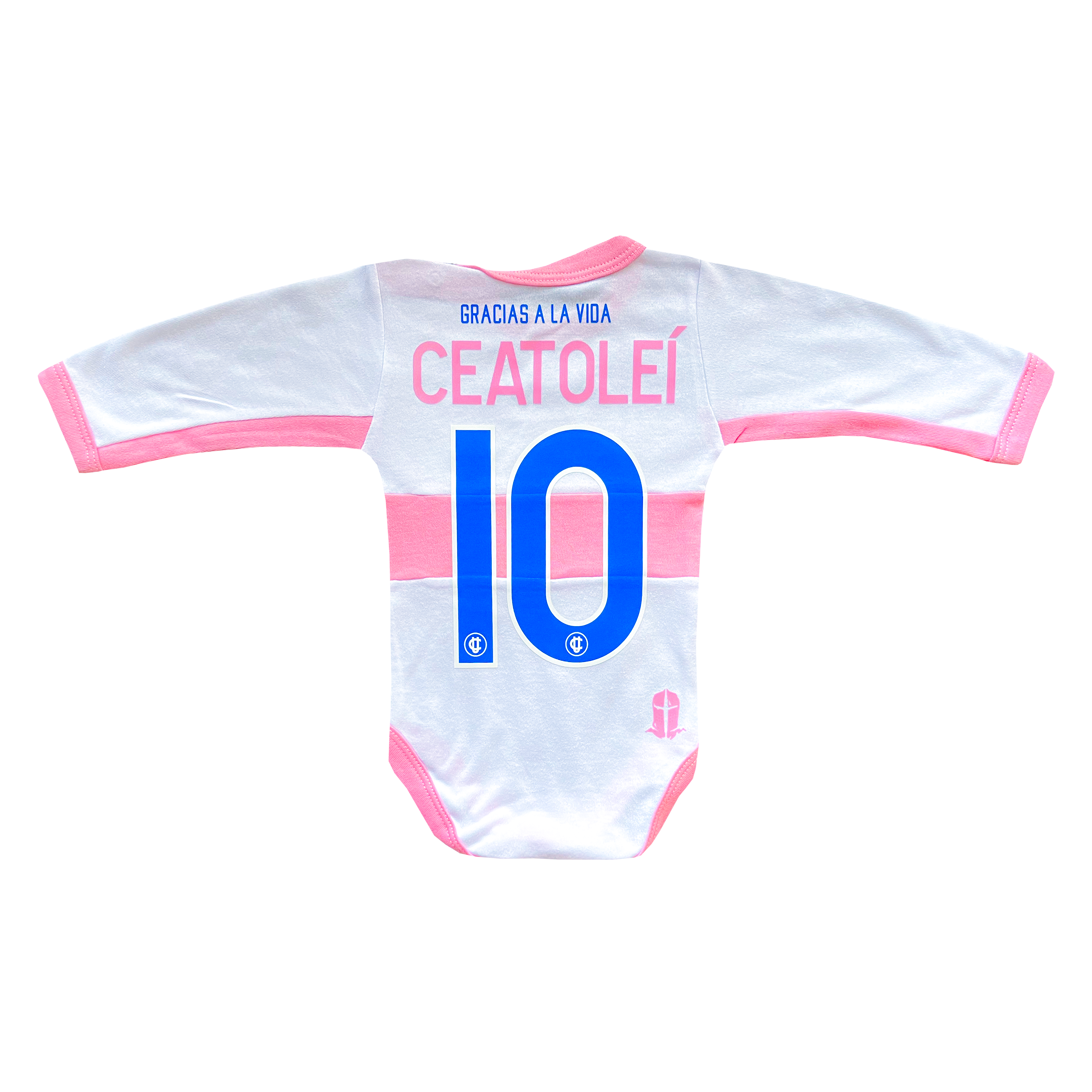 Body Local Rosado Manga Larga