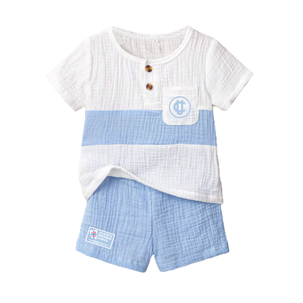 Conjunto short y camisa niño