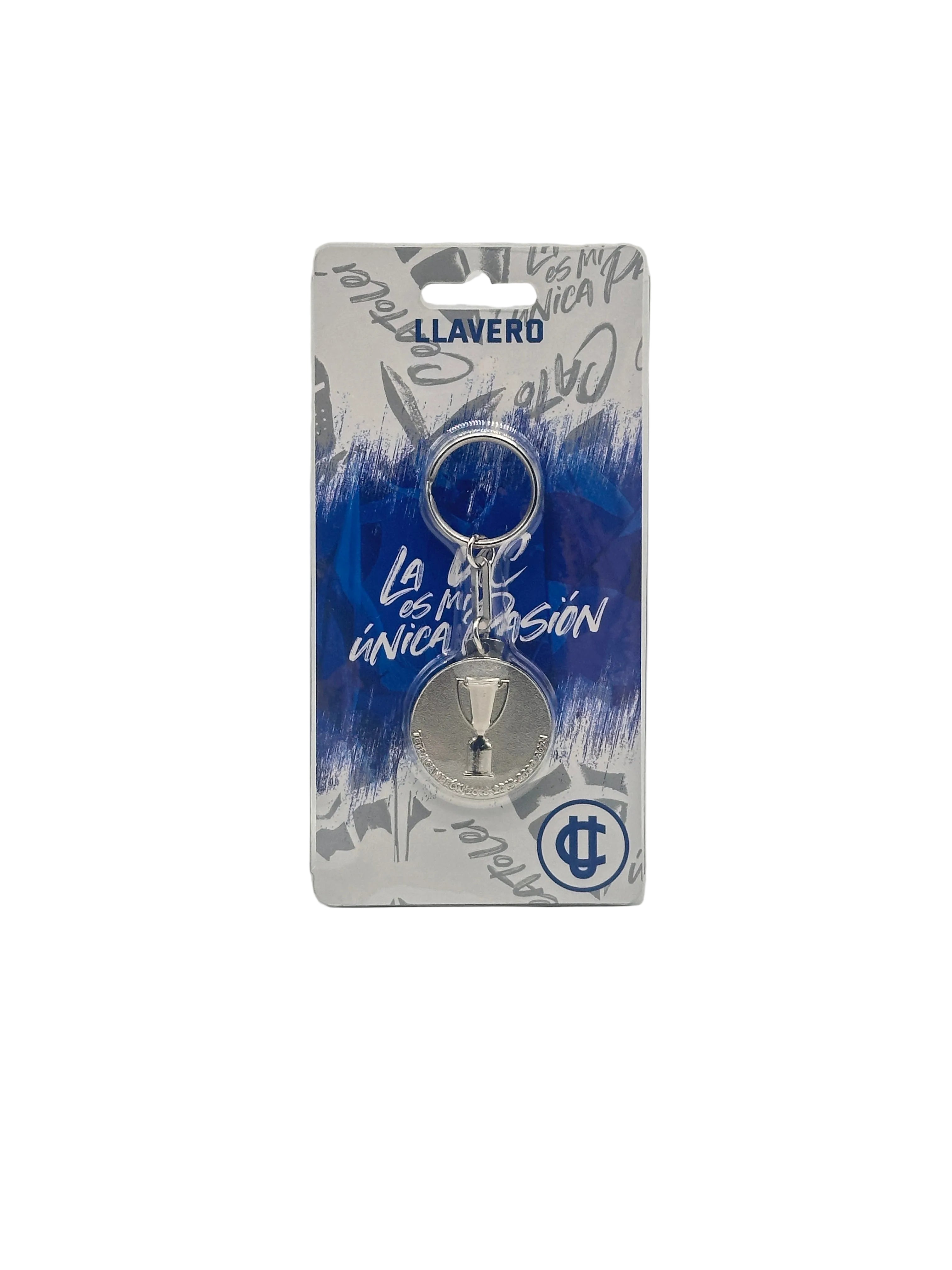 Llavero Redondo Tetracampeonato UC 2018-2021