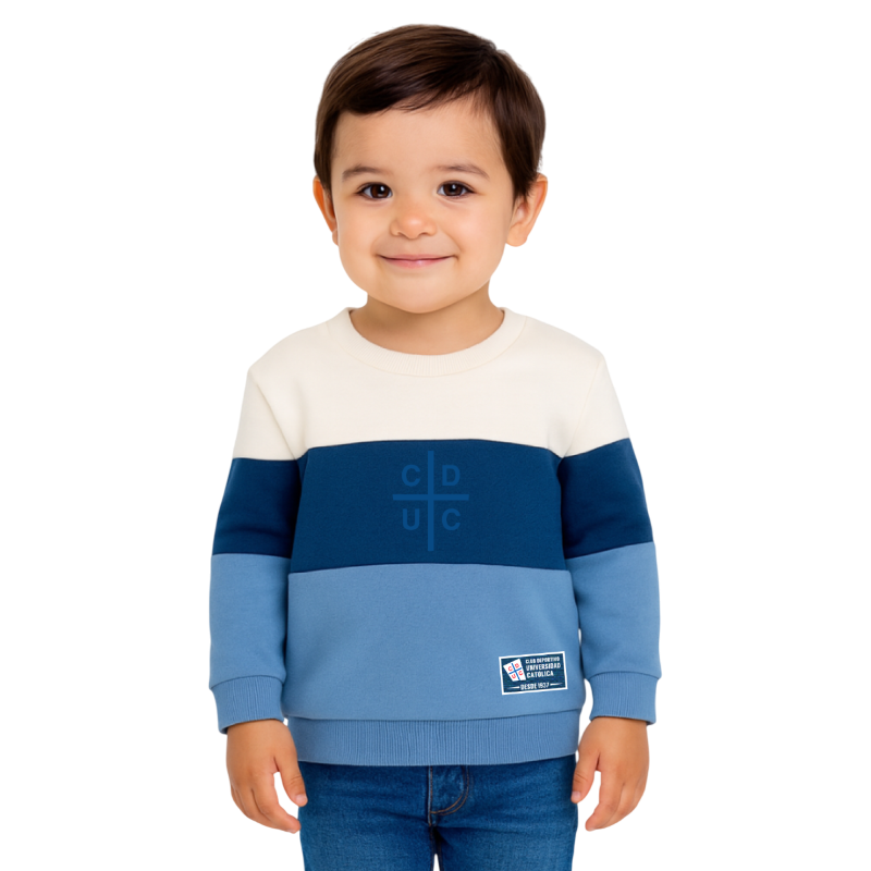 Polerón Tricolor Poliéster