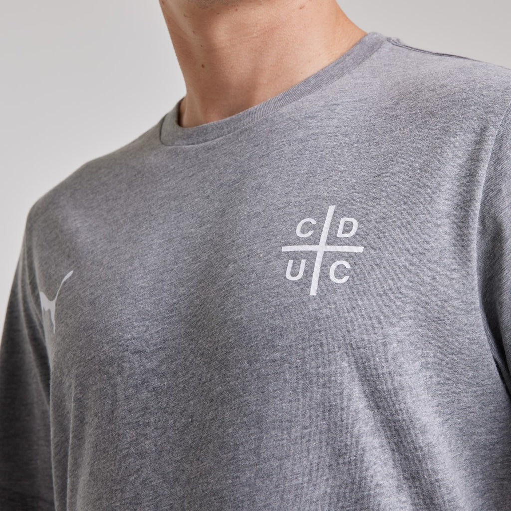 Polera de Algodón gris Adulto