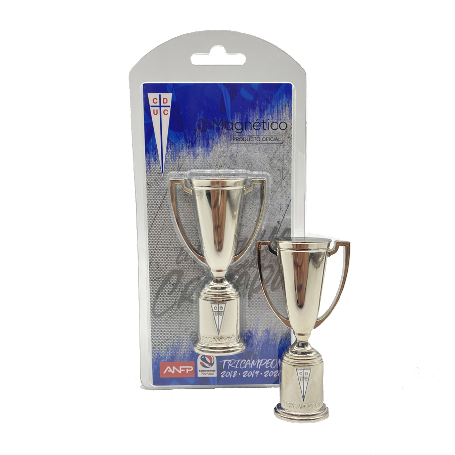 Magnético Copa Plan Vital Universidad Católica 9 cms