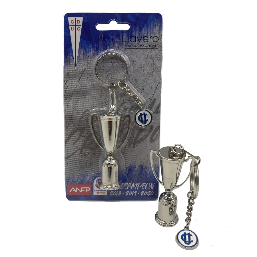 Llavero 3D Copa Plan Vital Universidad Católica 6 cms